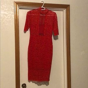 Express Highneck Midi Dress